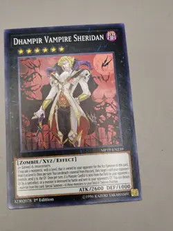 Yugioh - Dhampir Vampire Sheridan MP19-EN239 1st Edition - 2019 Gold Sarcophagus - Image 2