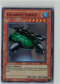 Catapult Turtle Super Rare Metal Raiders MRD-075 NM - Image 1