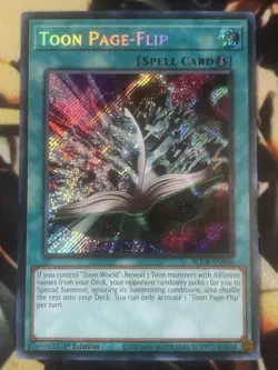 Yugioh: Toon Page-Flip - BLCR-EN068 - Secret Rare - 1st Edition - NM - Image 1