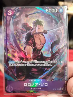 Roronoa Zoro OP09-076 R ONE PIECE Card The Best 2 - ONE PIECE Card Game Japanese - Image 1