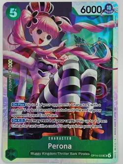 One Piece - OP14-033 Perona - Super Rare - Image 1