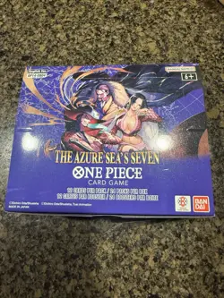 One Piece TCG Op14-EB04 The Azure Sea’s Seven Booster Box Perfect Condition - Image 1