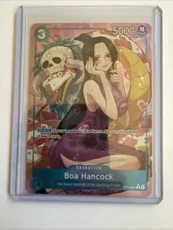 One Piece CCG Boa Hancock Alternate Art OP13-051 English Carrying On His Will - Image 1