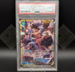 Monkey D. Luffy One Piece Op11 - A Fist Of Divine Speed 118 NM PSA 10 - Image 1