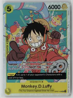 Monkey.D.Luffy - OP07-109 (Reprint) OP07-109 One Piece Premium Booster - Image 1