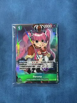 One Piece TCG Perona OP09-034 Illustration Box Vol. 4 Promo Sealed English - Image 1