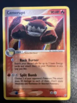Camerupt 4/107 Holo EX Deoxys Pokemon Trading Card TCG - Image 1