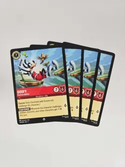 Goofy Extreme Athlete 139/204 Playset 4 cards - Archazia's Island - Image 1