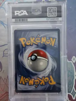 Pokemon TCG Team Rockets Meowth Wotc Promo Card Psa 9 - Image 2