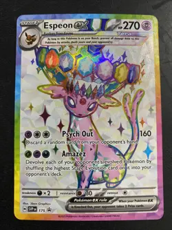 Espeon ex SVP175 Sv: Scarlet & Violet Promo Cards Holo - Image 1