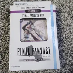 New Open Box Final Fantasy Trading Card Game TCG Starter Deck English - Image 1