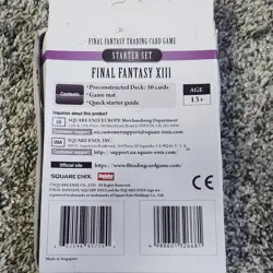 New Open Box Final Fantasy Trading Card Game TCG Starter Deck English - Image 2
