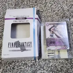 New Open Box Final Fantasy Trading Card Game TCG Starter Deck English - Image 5