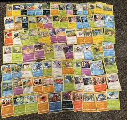 Pokemon Card Lot 559 Cards Bulk Commons Uncommons Trainers Energy - Image 1