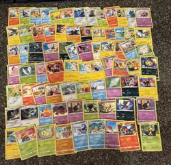 Pokemon Card Lot 559 Cards Bulk Commons Uncommons Trainers Energy - Image 3