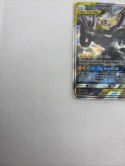 Pokemon Pikachu & Zekrom GX Black Star Promo TCG Card Full Art SM168 - Image 2