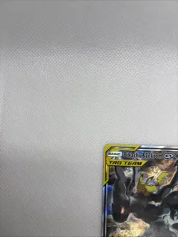 Pokemon Pikachu & Zekrom GX Black Star Promo TCG Card Full Art SM168 - Image 5