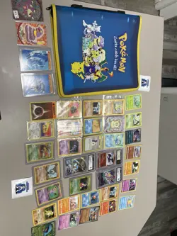 VINTAGE POKEMON Card Binder + Cards ranging from (1995-2025) READ DESC** - Image 1
