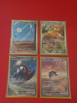 Pokemon Illustration Rare Lot Of 4 Cards S&V Base Set - Image 1