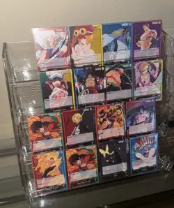 One Piece TCG Leader Card Lot - 28 Cards Total - Image 1