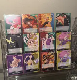 One Piece TCG Leader Card Lot - 28 Cards Total - Image 2