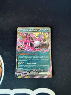 Fezandipiti ex 038/064 Scarlet & Violet Shrouded Fable Holo Pokemon TCG Card - Image 1
