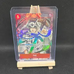 Pell - Alternative Art SR - OP04-013 NM English One Piece Card Game NM/M - Image 1