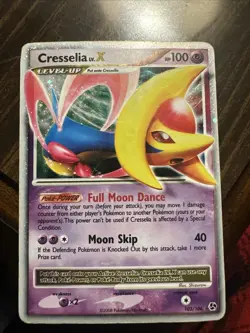 Pokemon TCG Cresselia LV.X Holo Ultra Rare Card 103/106 - Image 1