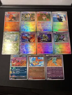 Pokemon TCG Scarlet & Violet Era Pokeball / Masterball Holo Rare Mixed Card Lot - Image 1