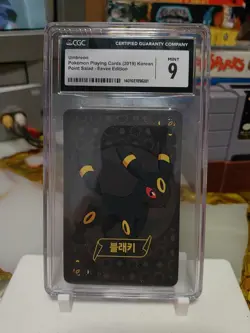 Pokemon Korean Playing Cards Umbreon Point Salad Eevee Edition - Image 2