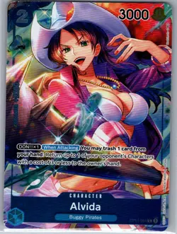 Alvida (Box Topper) OP01-064 Alt Art English Romance Dawn - One Piece Card - NM - Image 1