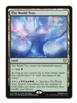 The World Tree English, Regular, Kaldheim 275 NM - Image 1