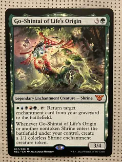 Go-Shintai of Life's Origin Commander: Kamigawa: Neon Dynasty Regular - Image 1