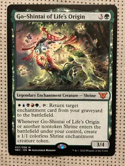 Go-Shintai of Life's Origin Commander: Kamigawa: Neon Dynasty Regular - Image 3