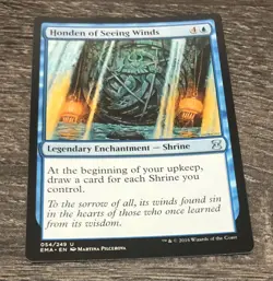 MTG Eternal Masters - 1x Honden of Seeing Winds - NM - Image 1