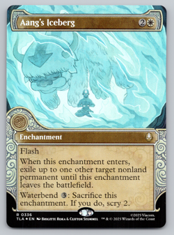 Aang's Iceberg Showcase FOIL - Avatar Last Airbender - MTG - Image 1