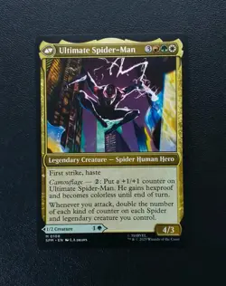 Miles Morales Ultimate Spider Man mtg Mythic 108 Magic: The Gathering Spider-Man - Image 1