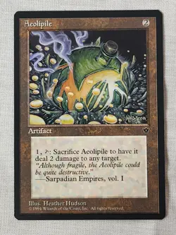 NM Aeolipile Fallen Empires Mtg Magic the Gathering - Image 1