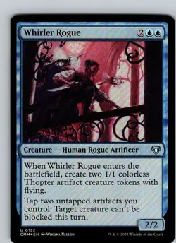 Whirler Rogue - CMM - FOIL - 132 - MTG - Image 1