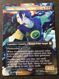 Azula, Cunning Usurper - Borderless - TLA - MTG - EN - NM - 0303 - Image 1