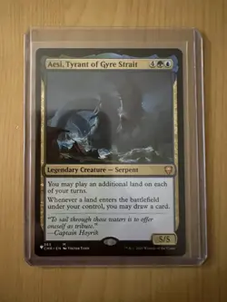 Aesi, Tyrant of Gyre Strait MTG The List NM+ - Image 1