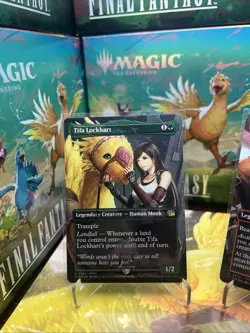 Tifa Lockhart + 1 (Chocobo Track Foil) Final Fantasy MTG - Image 2