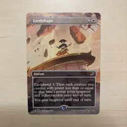 Earthshape (Borderless) Non-foil NM. Avatar: The Last Airbender - Image 1