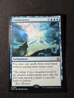 1x Omniscience Foundations MTG Magic - Image 1