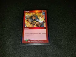 MTG 1x FNM Arena Promo red rare FOIL Pillage - see description - Image 1