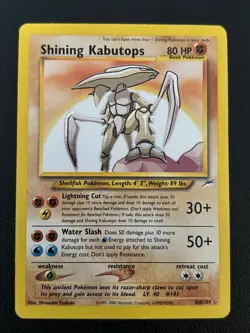 Shining Kabutops 108/105 | Neo Destiny | Secret Rare Holo Pokemon TCG - MP - Image 1