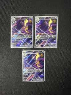 Toxtricity 103/094 Me02: Phantasmal Flames Holo NM Pokemon English LOT OF 3 - Image 1