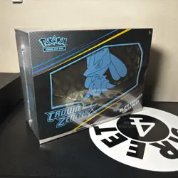 MAKE OFFER Pokemon Center Crown Zenith ETB Elite Trainer Box Plus Factory Sealed - Image 1