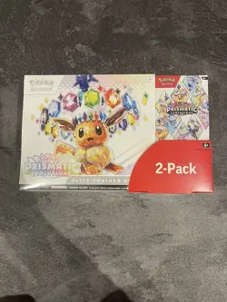 🔥Pokemon TCG Prismatic Evolutions Costco Bundle ETB + Booster Bundle New&Sealed - Image 1
