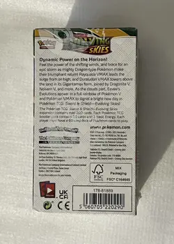 Evolving Skies Half Booster Box Sealed Pokemon TCG 18 Packs New and Sealed UK - Image 5